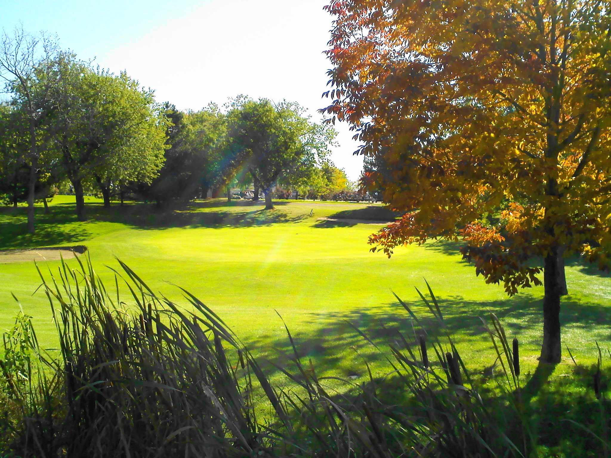 9th Green from the Bridge