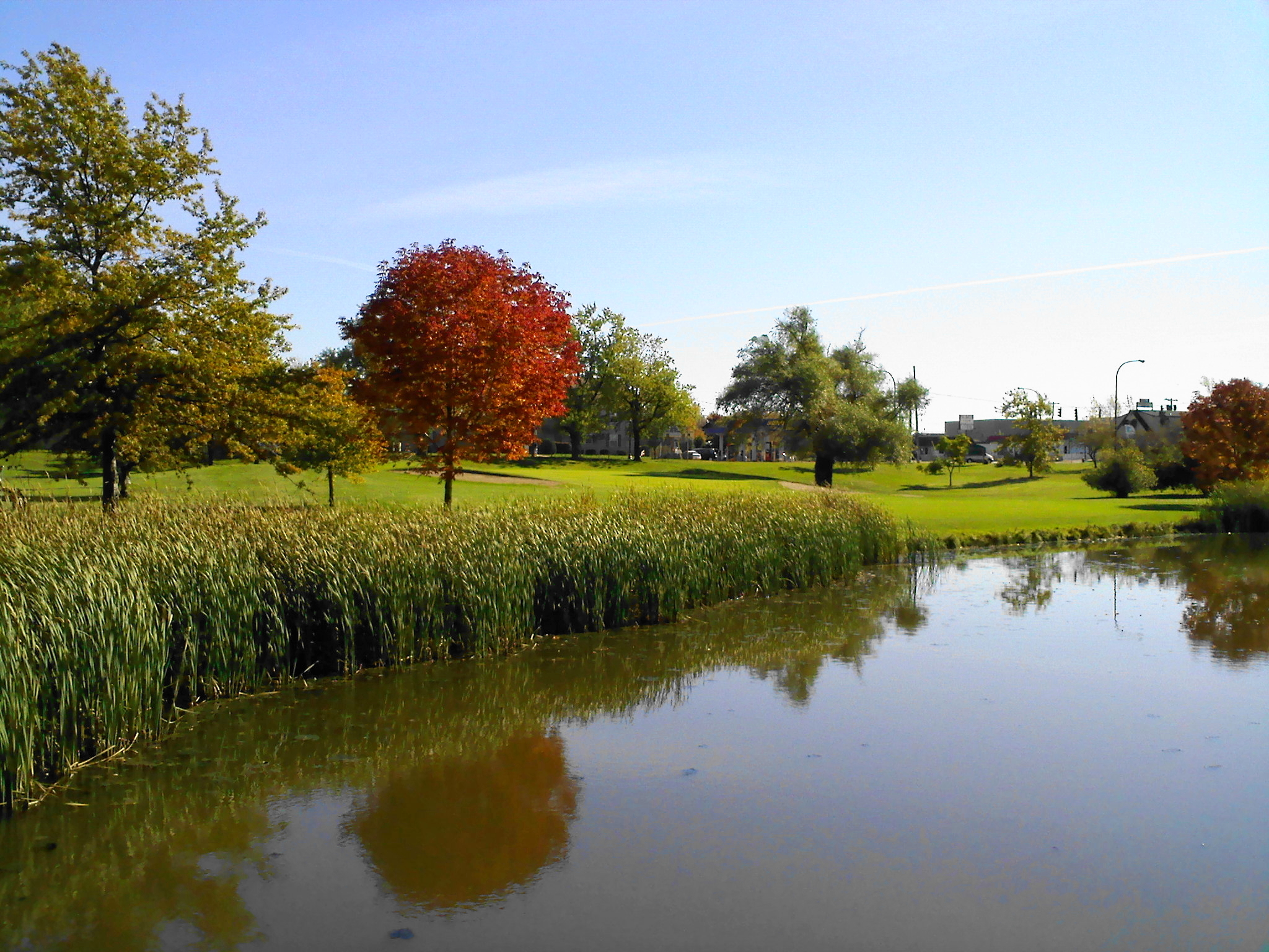 11th Hole at Sheridan from the Bridge