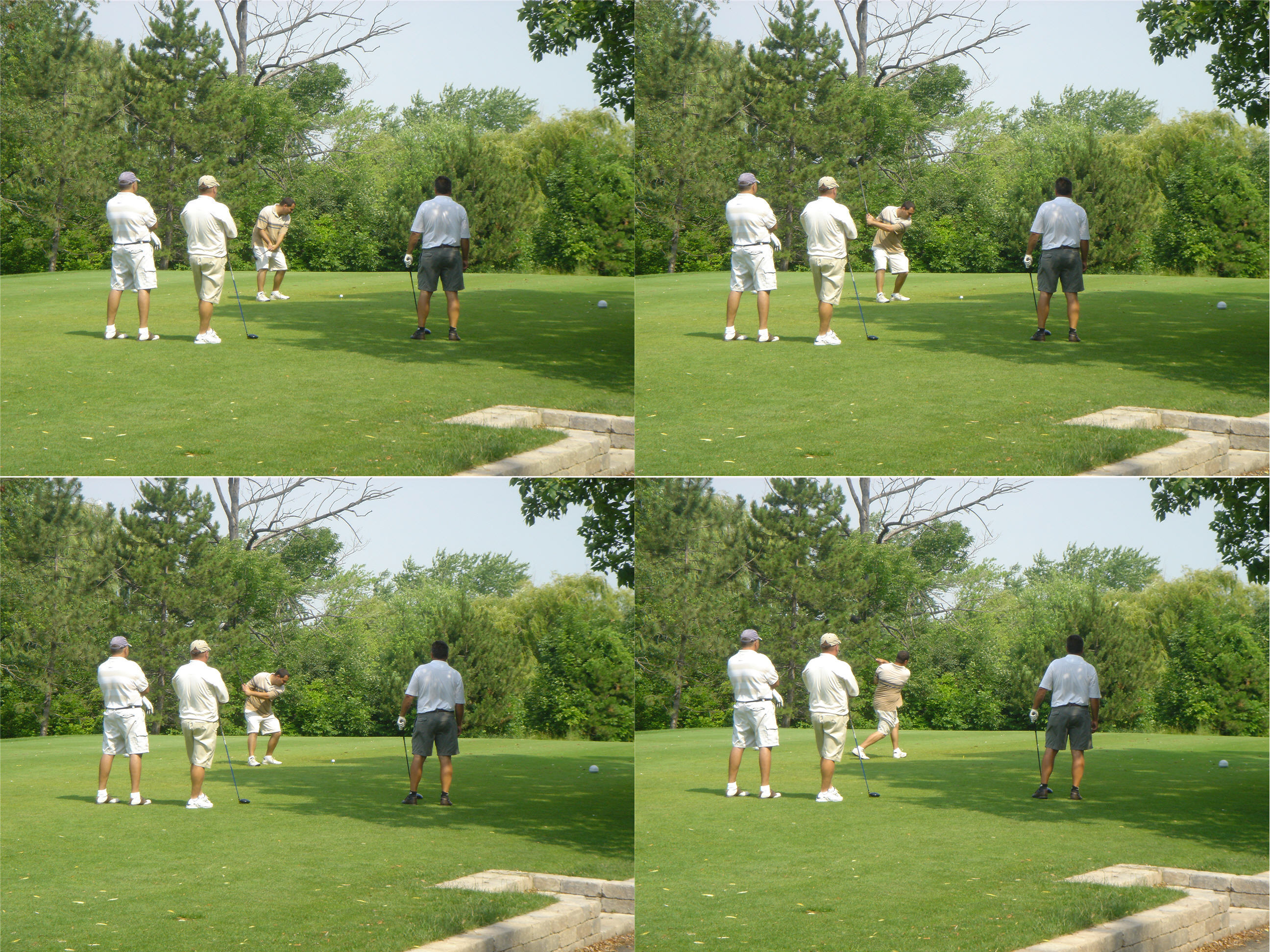 Joe Gugino Jr. tees off #1 Saturday
