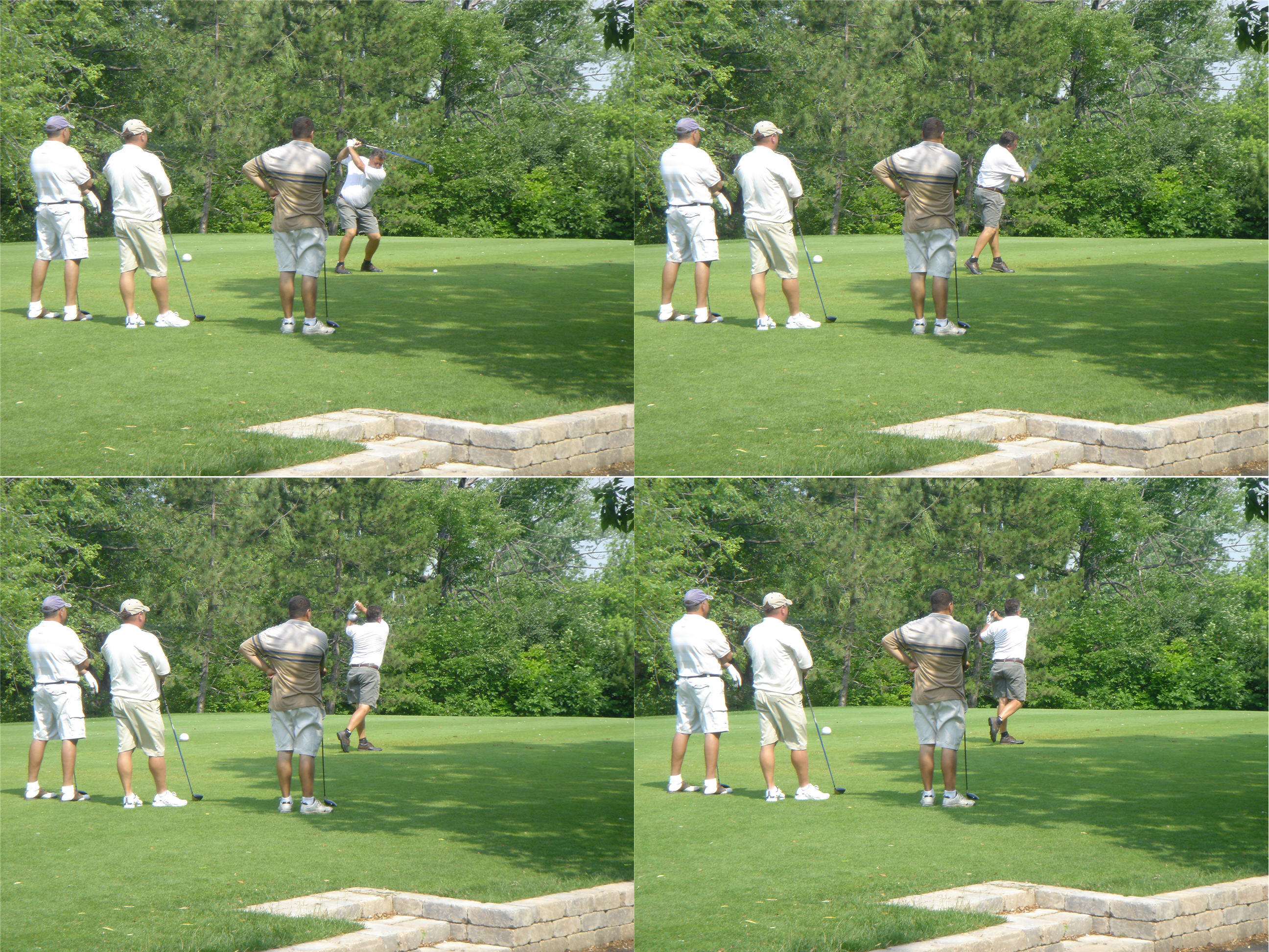 Joe Gugino Sr. tees off #1 Saturday