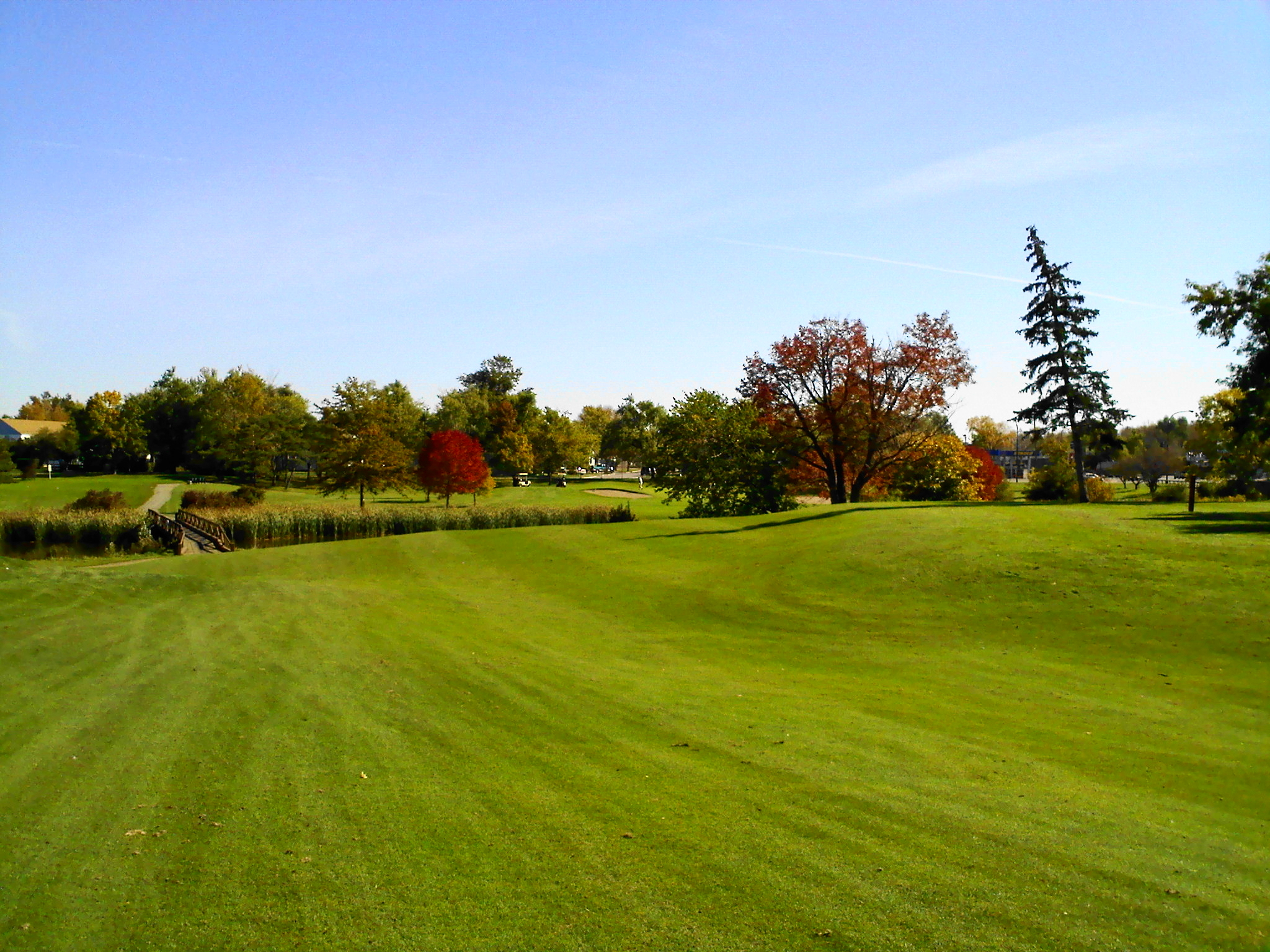 11th Green from 11th Fairway